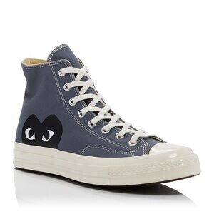 Converse x Comme des garcon | high top | grey | sz 7